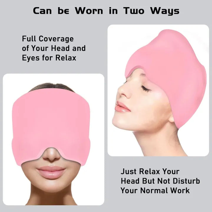 Hot & Cold Therapy Migraine Relief Cap Ezi Store