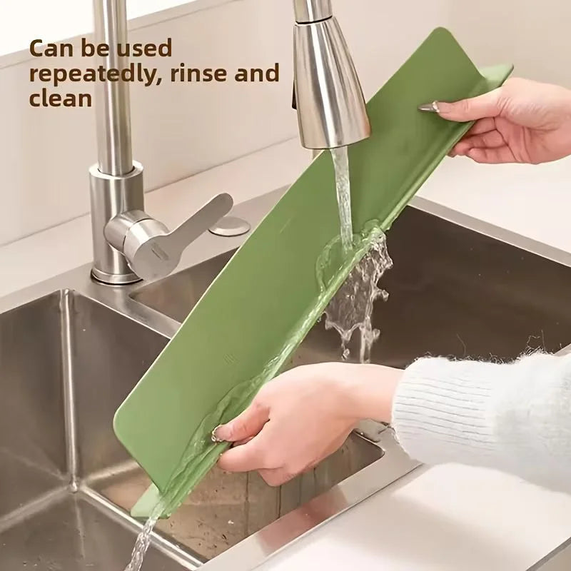 Kitchen Sink Splash Guard – Extra Wide Water Protection Ezi Store